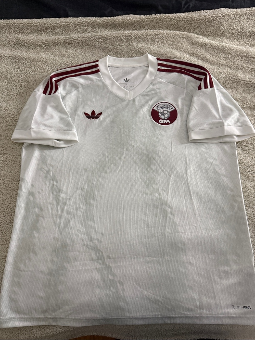 Qatar 🇶🇦 Adidas 2026 FIFA World Cup Edition Home Jersey